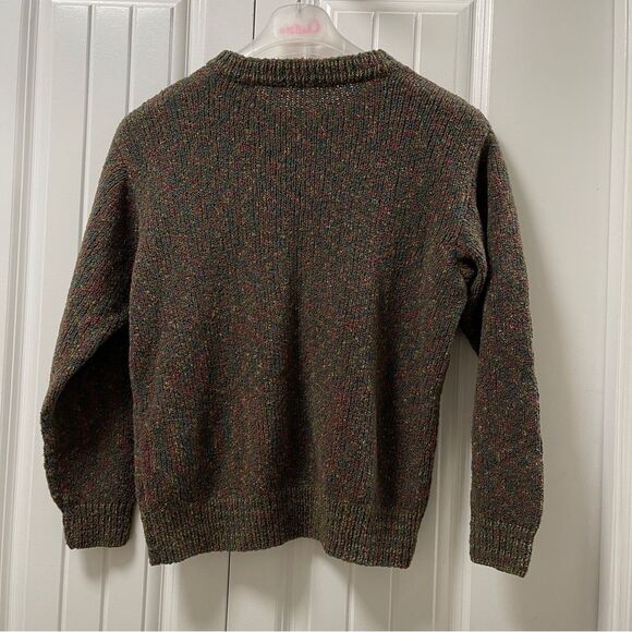 Vintage Cozy Knit Speckled Sweater Brown - Picture 4 of 10